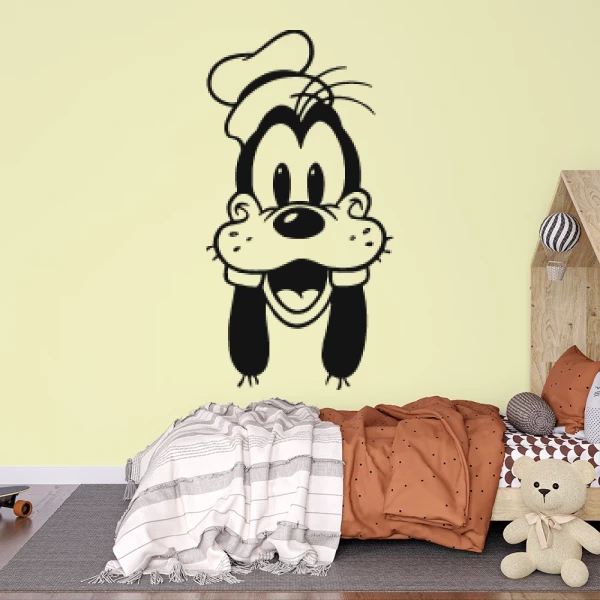Sticker Goofy Head