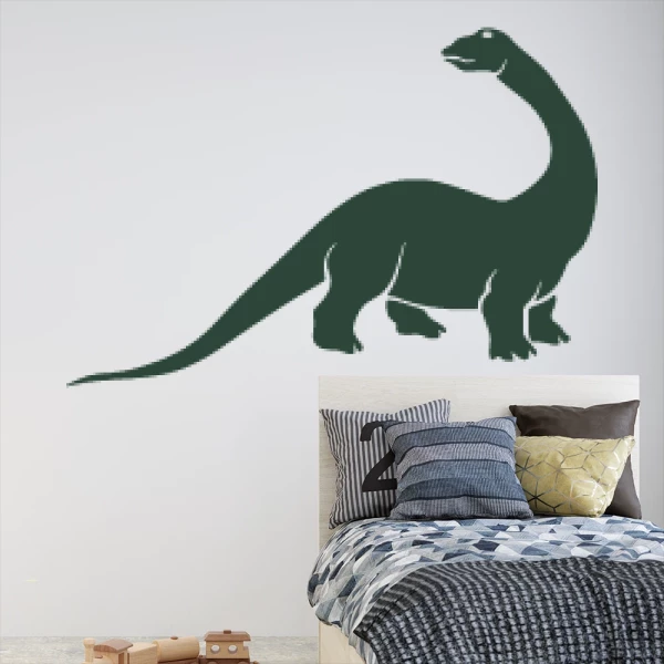 Sticker Dinosaur Silhouette