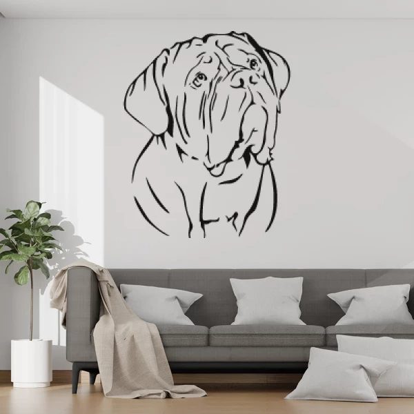 Sticker Bordeaux Mastiff