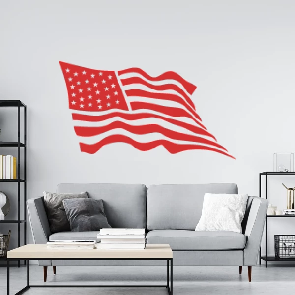 Sticker Flag USA
