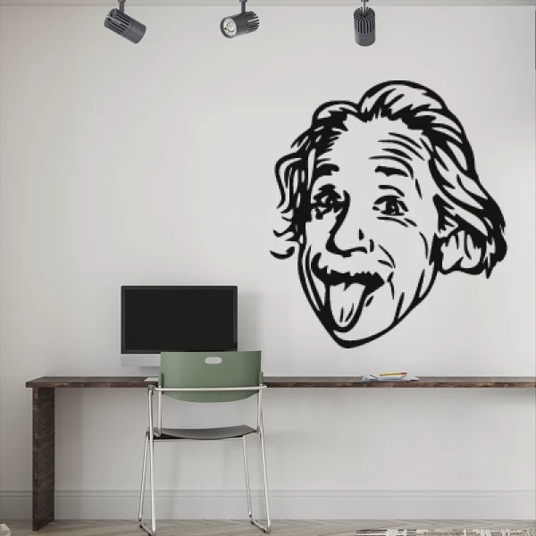 Sticker Einstein - Tongue