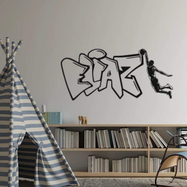 Sticker Eliaz Graffiti Basketball 2