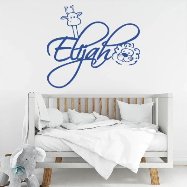 Sticker Elijah Script Savannah