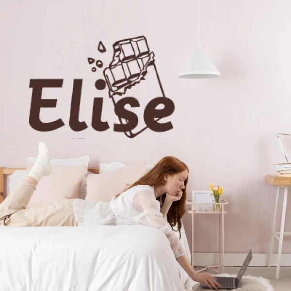 Sticker Elise Chocolate