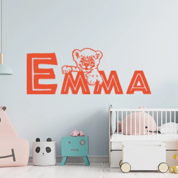 Sticker Emma Lion Cub