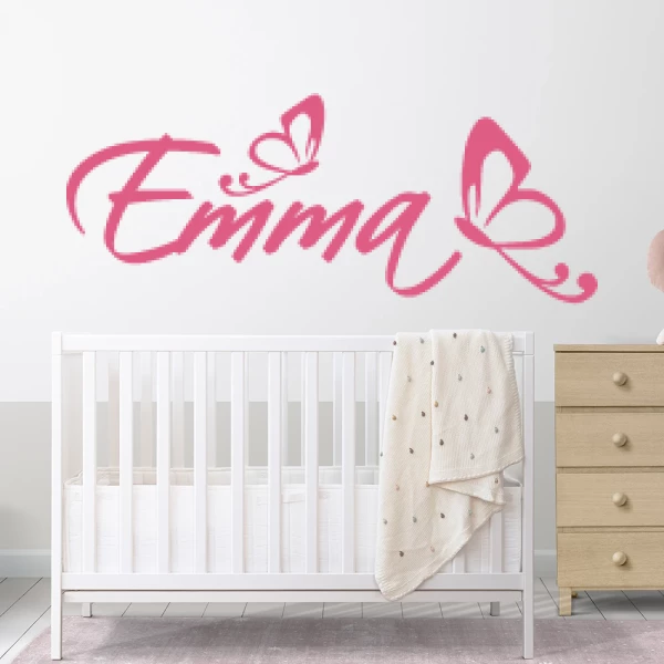 Sticker Emma Butterflies