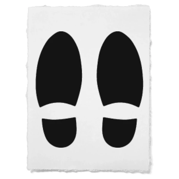 Sticker Footprints