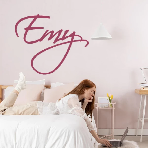 Sticker Emy Script