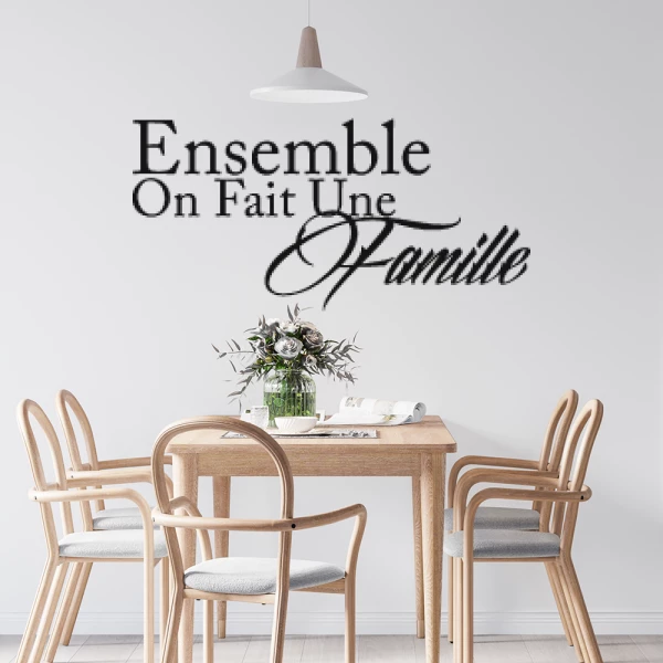 Sticker Ensemble ... Famille