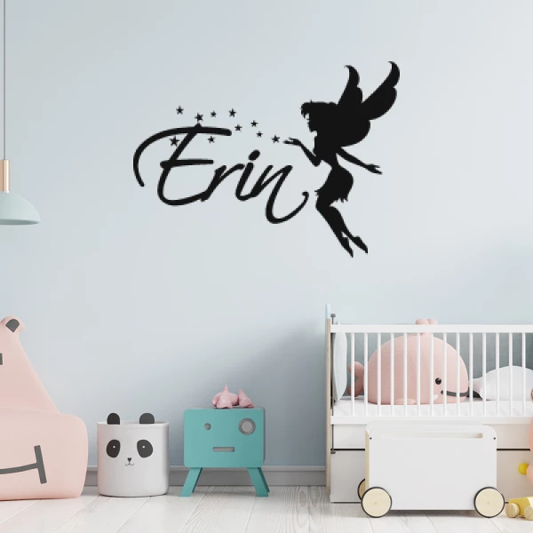 Sticker Erin Fairy Script