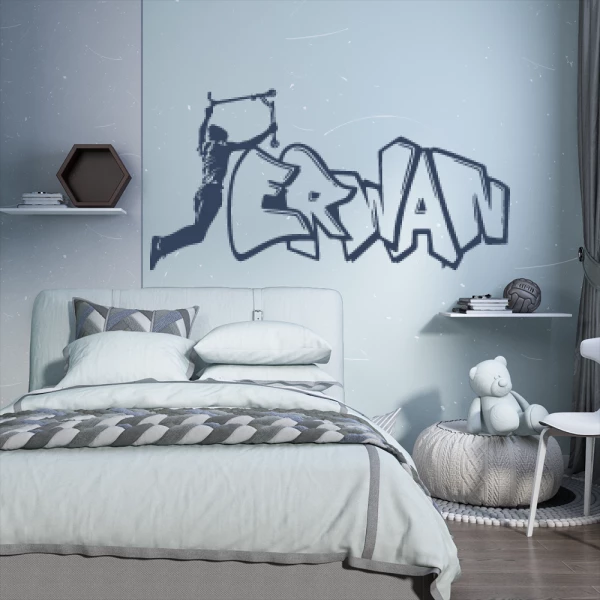 Sticker Erwan Graffiti Scooter
