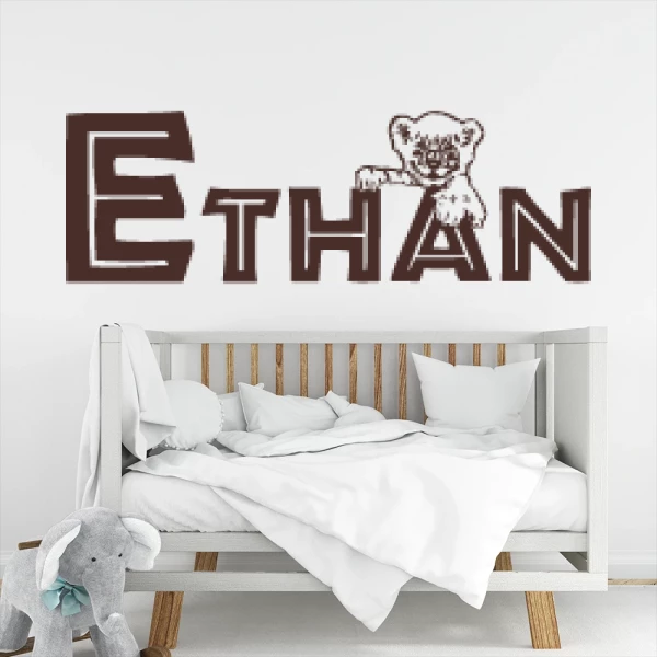 Sticker Ethan Lion Cub