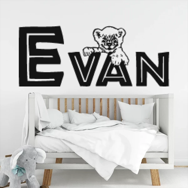 Sticker Evan Lion Cub