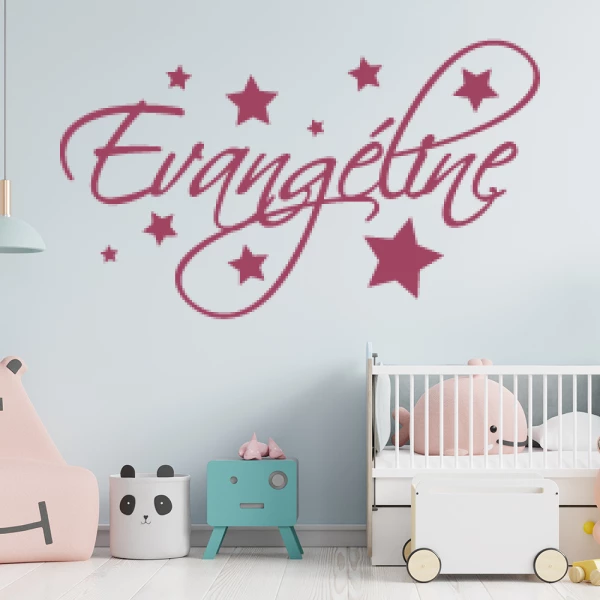 Sticker Evangéline Stars