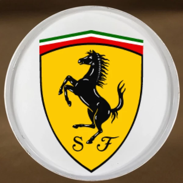 Sticker Ferrari Logo 3- Printed