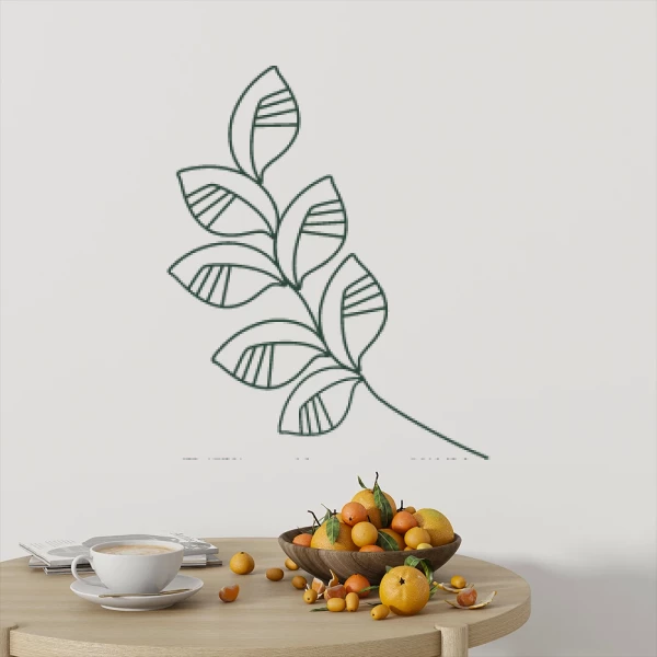 Sticker Exotic leaves 1
