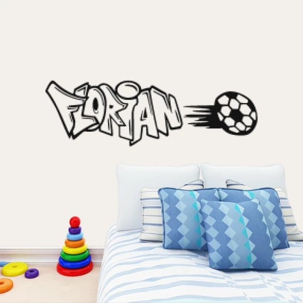 Sticker Florian Graffiti Foot 2