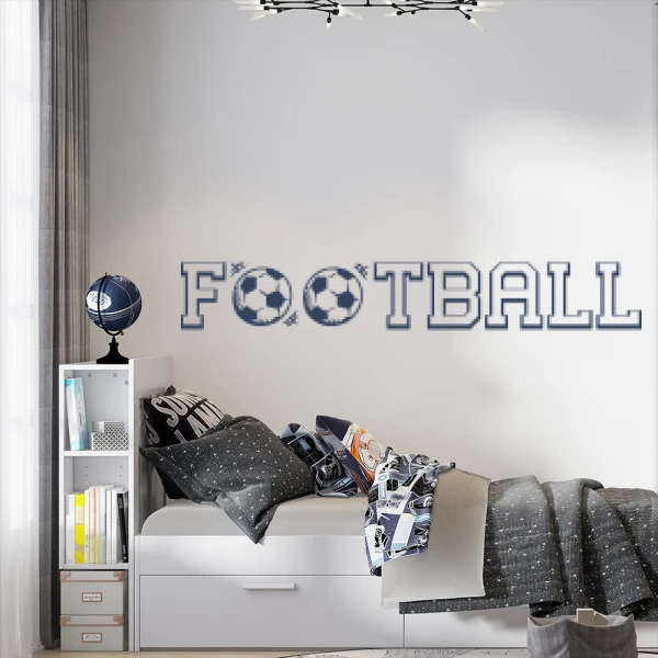 Sticker Football Text 2