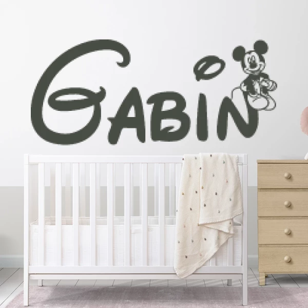 Sticker Gabin Mickey