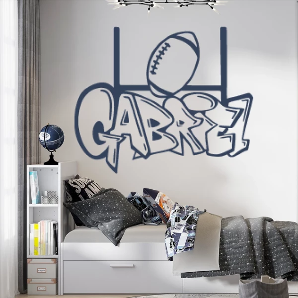 Sticker Gabriel Graffiti Rugby