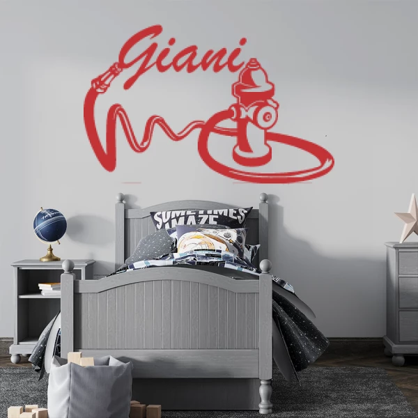 Sticker Giani Firefighter hose