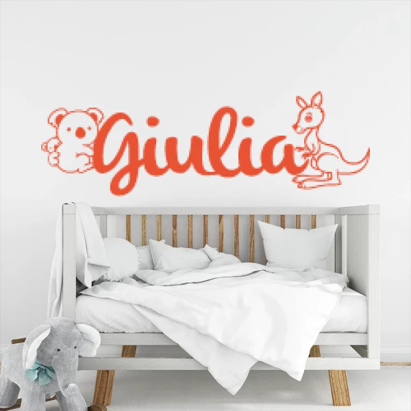 Sticker Giulia Brush Australia