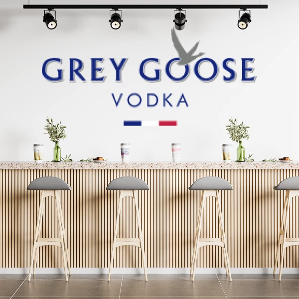 Sticker Grey Goose Vodka 02