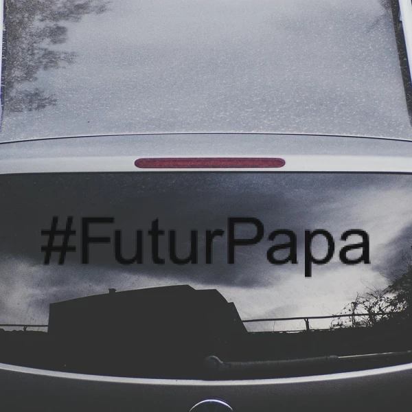 Sticker Hashtag Futur Papa