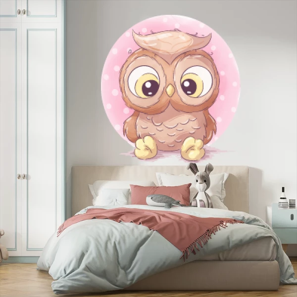 Sticker Owl - Printed