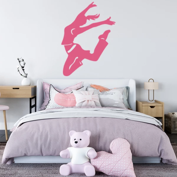 Sticker Hip Hop Girl