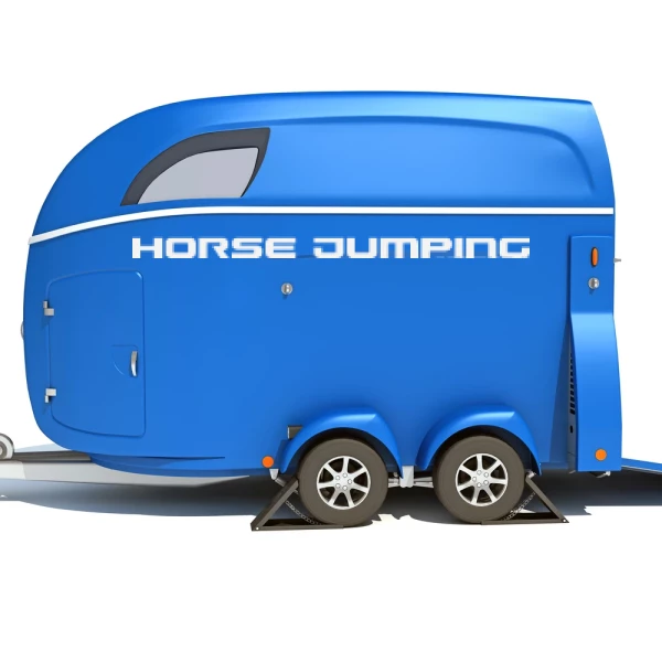 Sticker Horse Jumping - Tekst