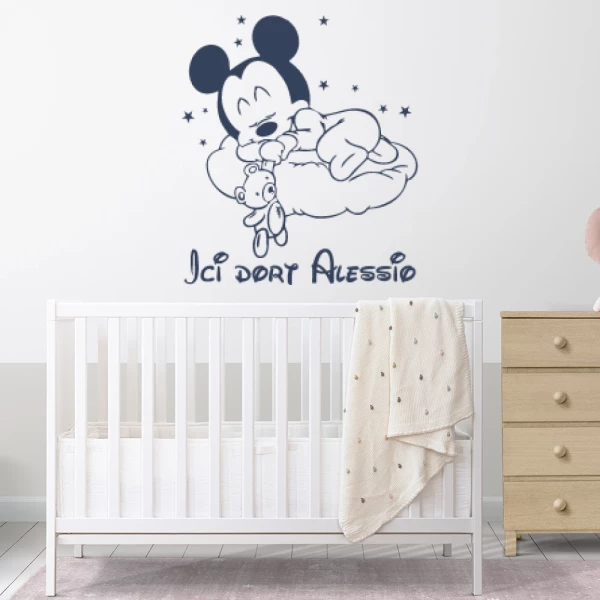 Sticker Ici dort Alessio Disney