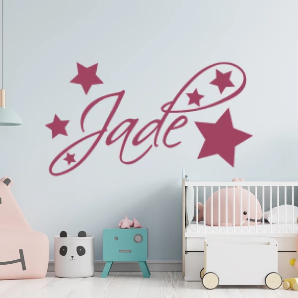 Sticker Jade Stars