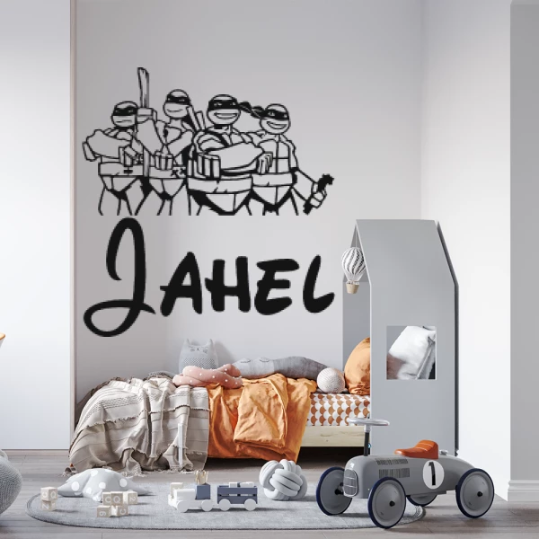 Sticker Jahel Ninja Turtles Disney