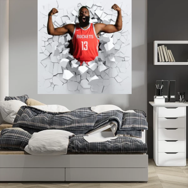 Sticker James Harden  - Printed