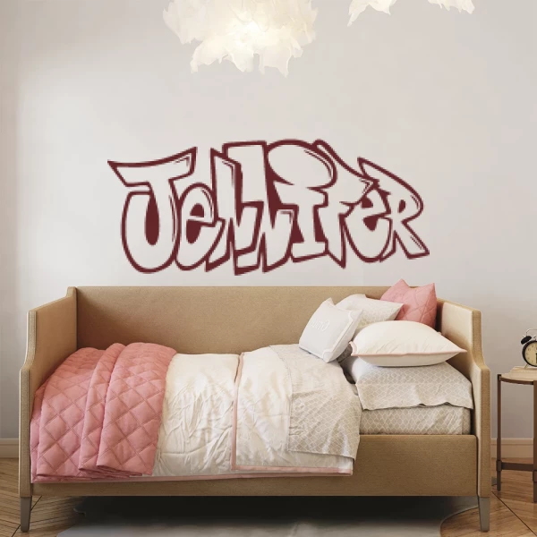 Sticker Jennifer Graffiti