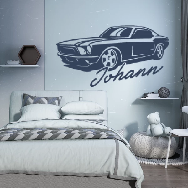 Sticker Johann Ford Mustang