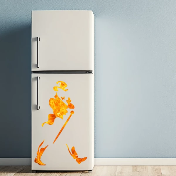 Sticker Johnnie Walker Fire