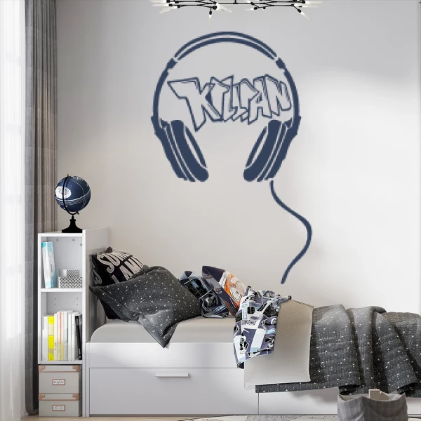 Sticker Killian Graffiti Headphones