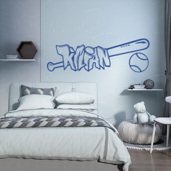 Sticker Kylian Graffiti Baseball