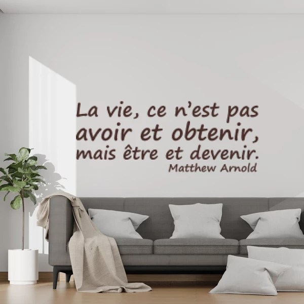 Sticker La vie ce n