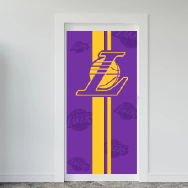 Sticker Lakers Wall - Printed
