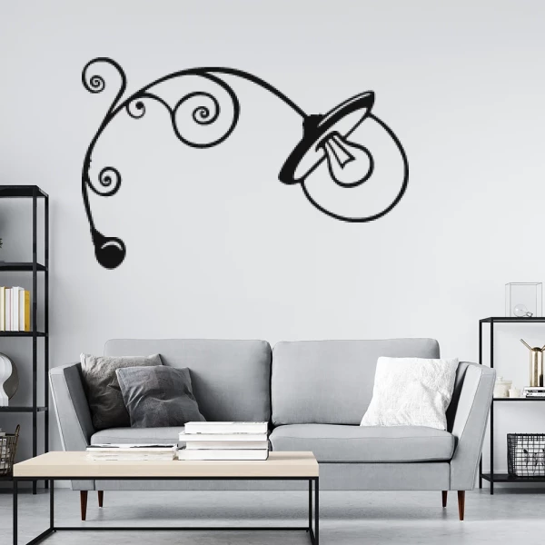 Sticker Lamp - Wrought iron