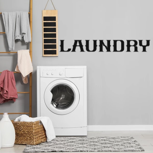 Sticker Laundry Vintage