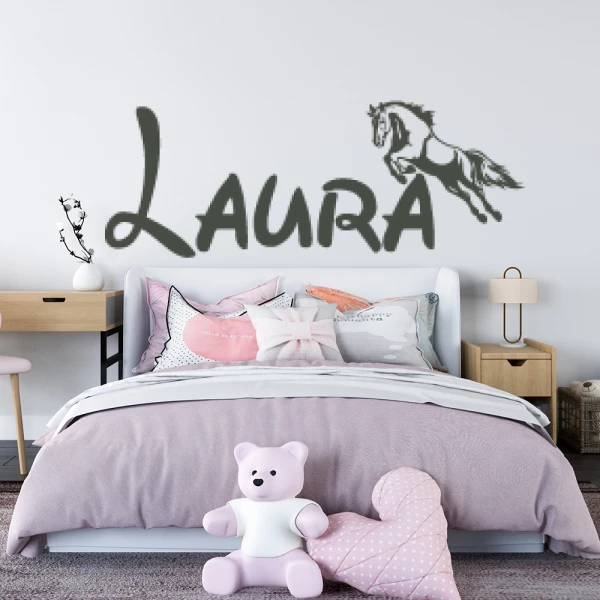 Sticker Laura Disney Cheval