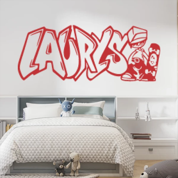 Sticker Laurys Graffiti Skater