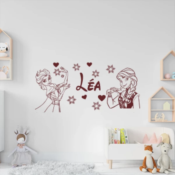 Sticker Léa Frozen - Sisters