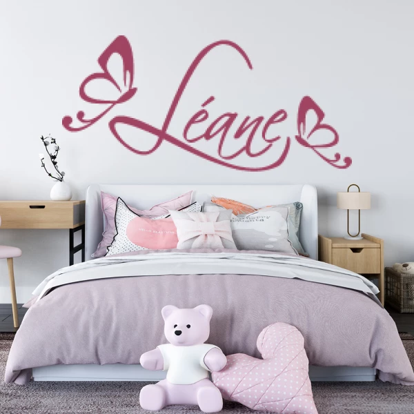 Sticker Léane Papillons