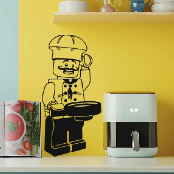 Sticker Lego Cook