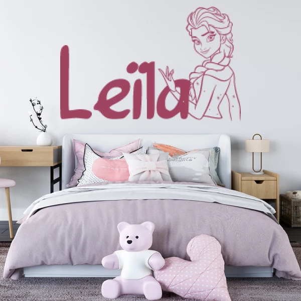 Sticker Leïla Frozen